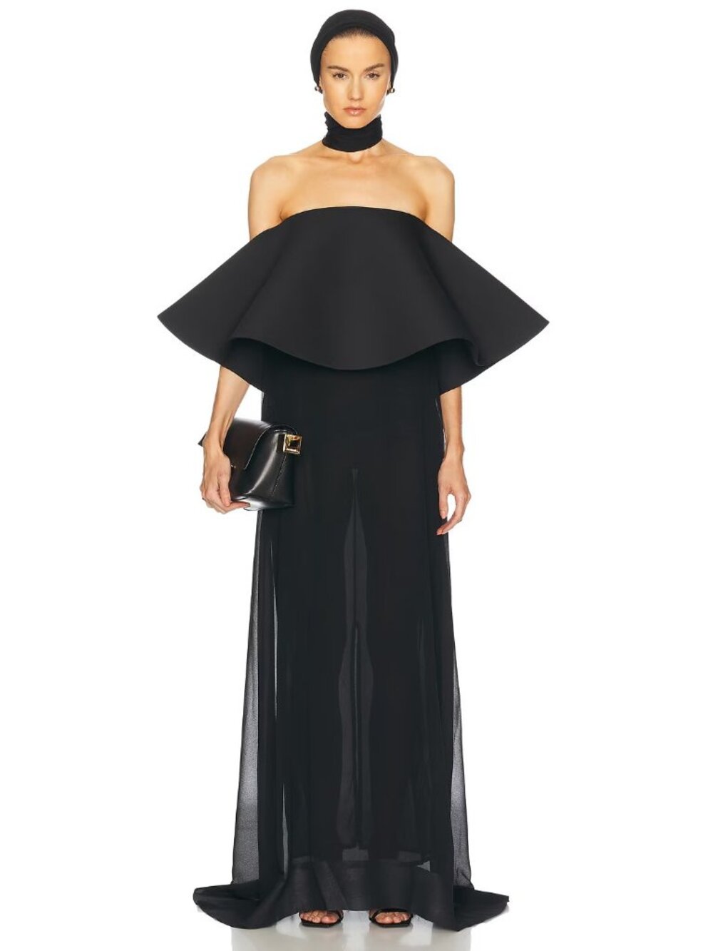 JACQUEMUS La Robe Vela in Black Dress